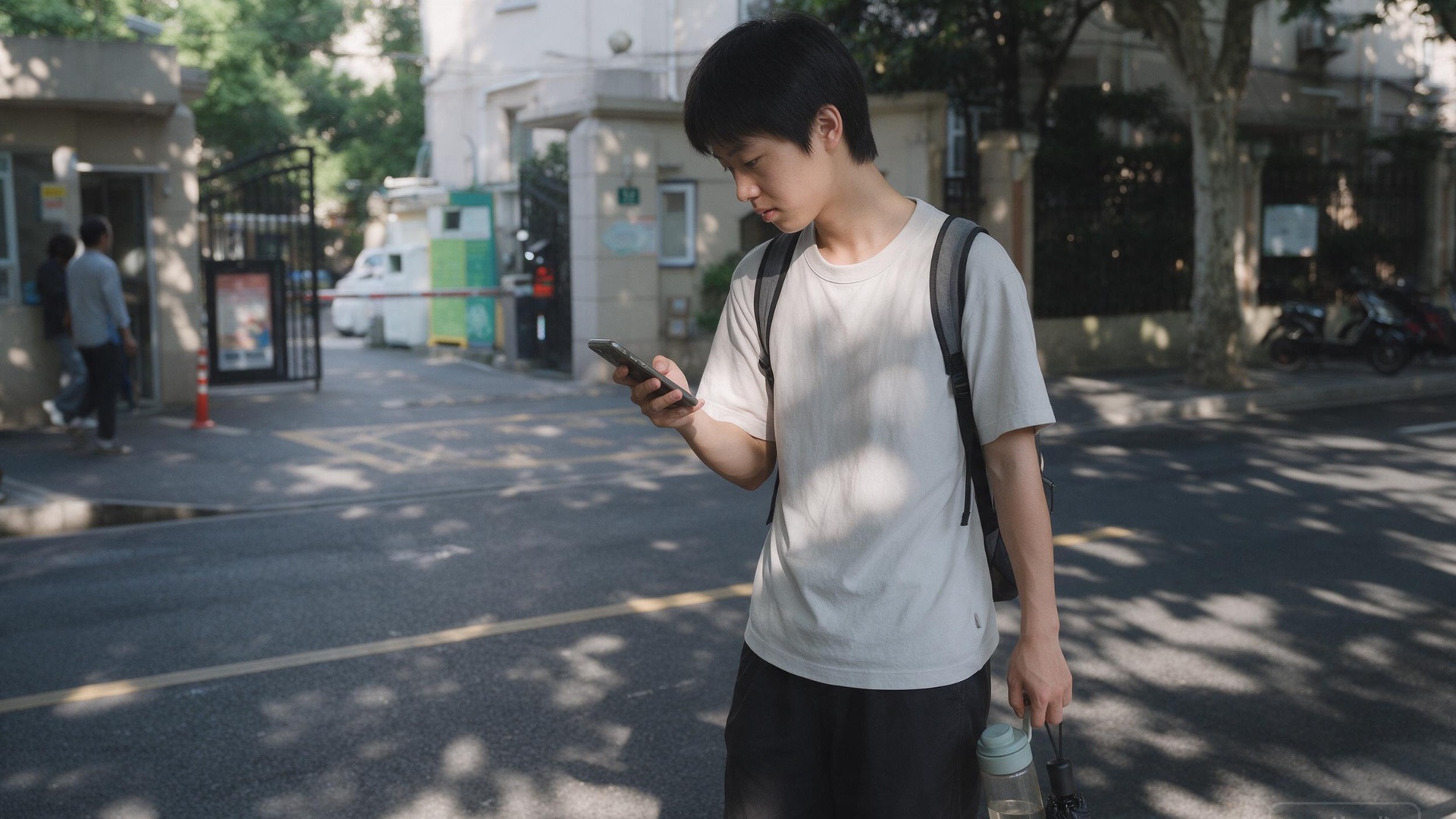 游客随手抓拍的出行场景