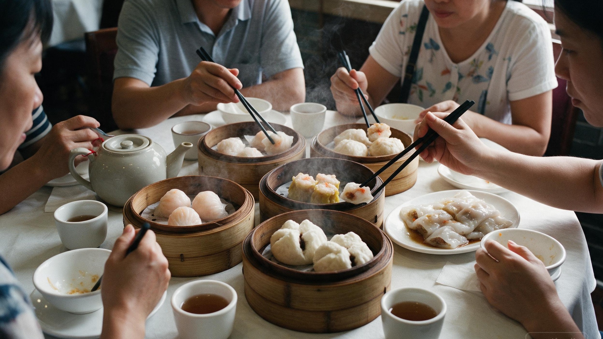 广式早茶点心